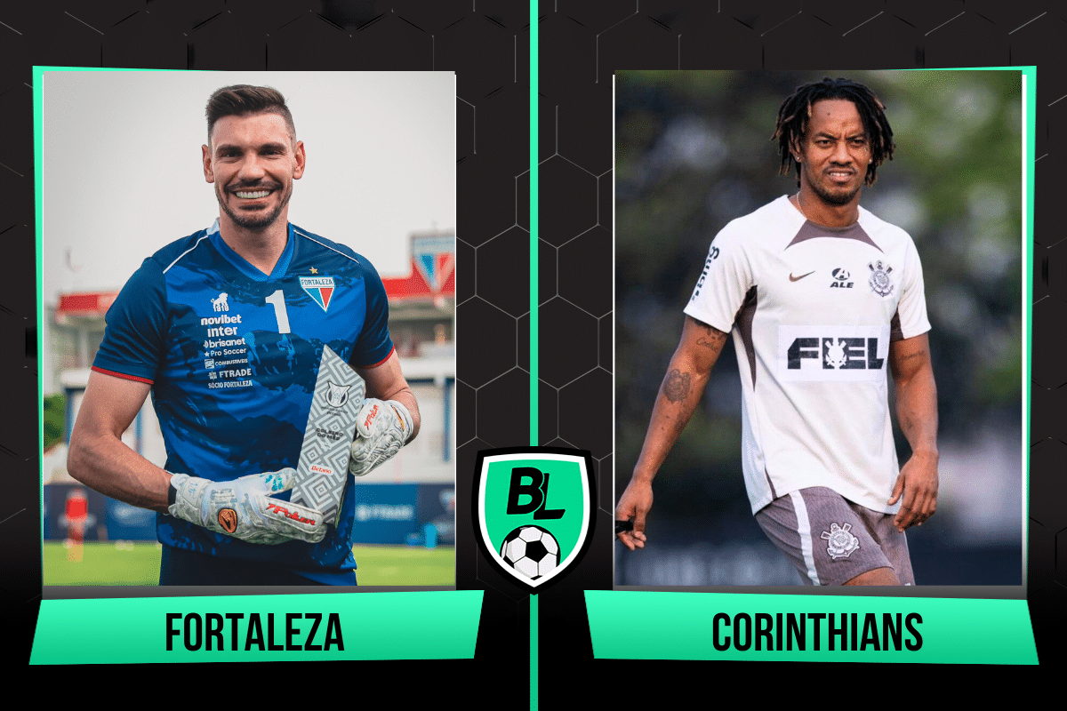 Alineaciones de Fortaleza vs Corinthians