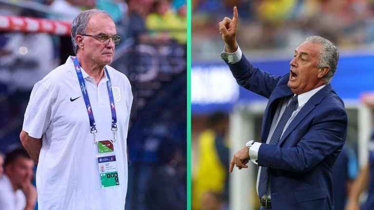 Marcelo Bielsa vs Gustavo Alfaro, frente a frente: &iquest;c&oacute;mo est&aacute; el historial entre los t&eacute;cnicos de Uruguay y Paraguay?