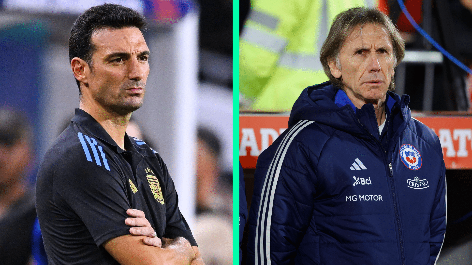 Lionel Scaloni vs Ricardo Gareca, frente a frente: &iquest;c&oacute;mo est&aacute; el historial entre los t&eacute;cnicos de Argentina y Chile?