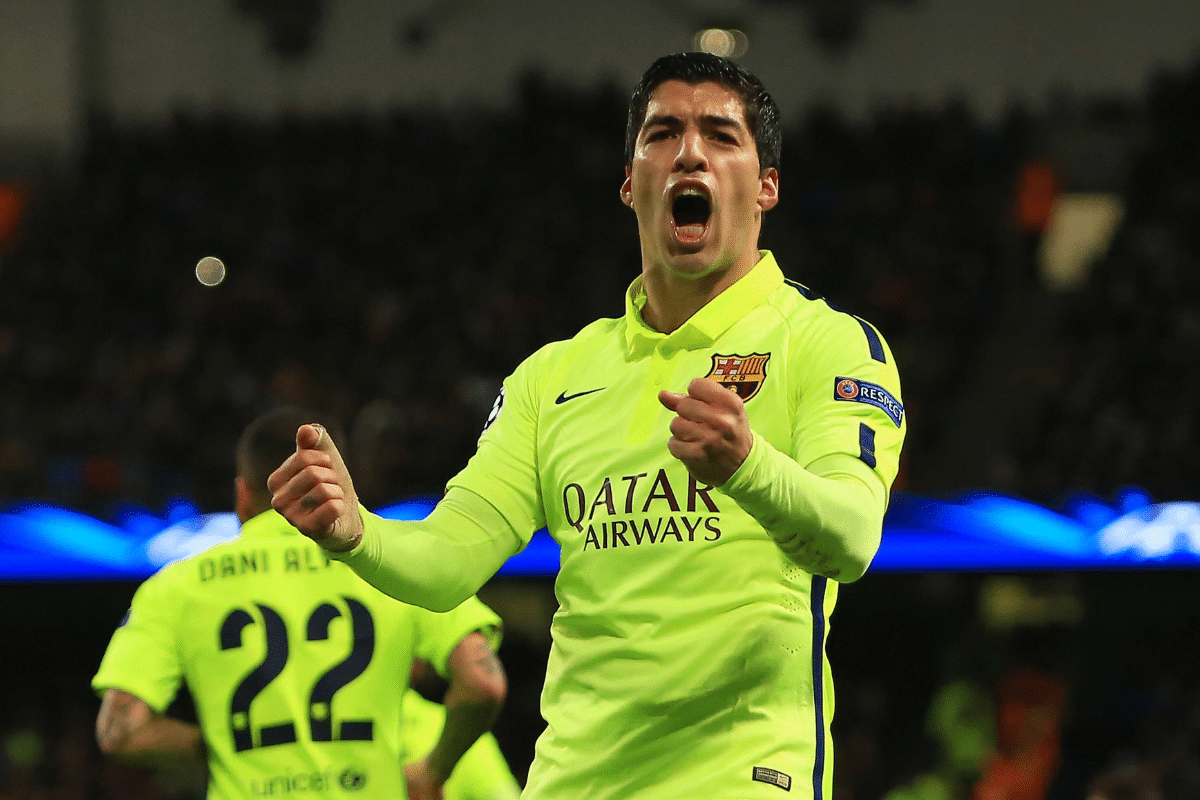 Luis Su&aacute;rez Champions League