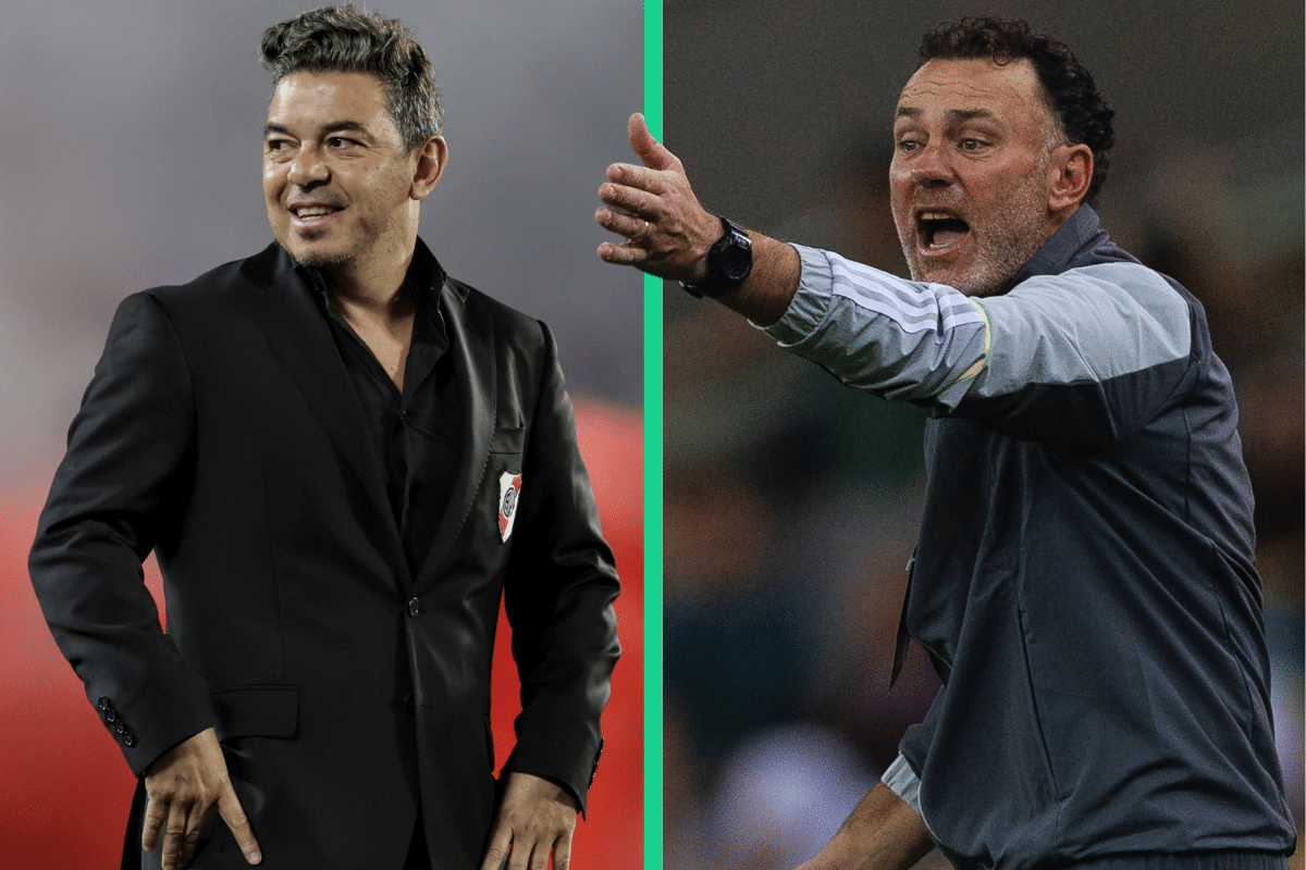 Marcelo Gallardo vs Gabriel Milito, frente a frente ¿cómo está el historial entre el técnico de River y Atlético Mineiro