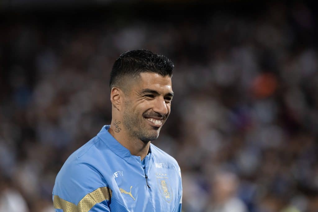 Los goles de Luis Su&aacute;rez con la Selecci&oacute;n de Uruguay