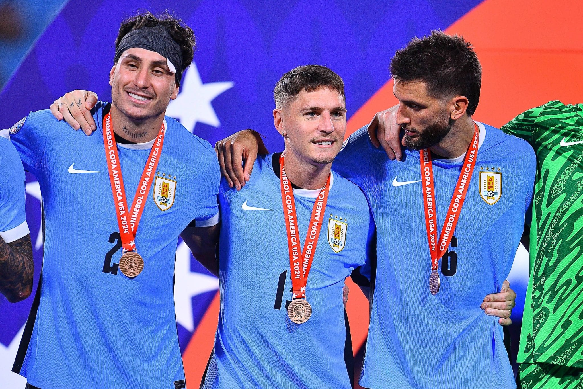 Los jugadores de la Selecci&oacute;n Uruguay que podr&iacute;an perderse el partido contra Venezuela por acumulaci&oacute;n de tarjetas amarillas