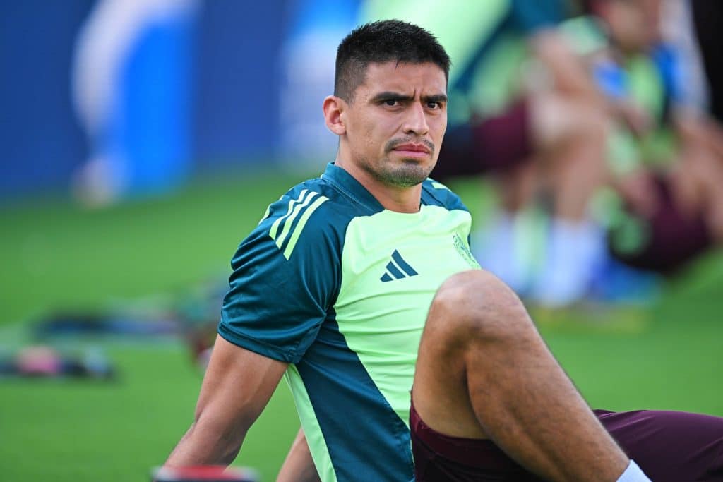 RECORD DATE NOT STATED Seleccion Mexicana 2024 Mexico Team Training Session Guillermo Martinez during the Mexican nation