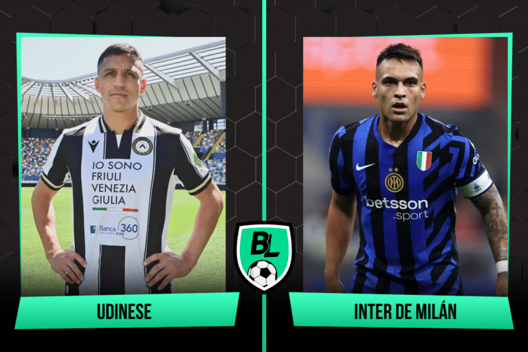 ¿Juega Alexis Sánchez? Alineaciones de Udinese vs. Inter de Milán: a qué hora juegan, dónde ver EN VIVO e historial del partido por la fecha 6 de la Serie A (28/9/24)