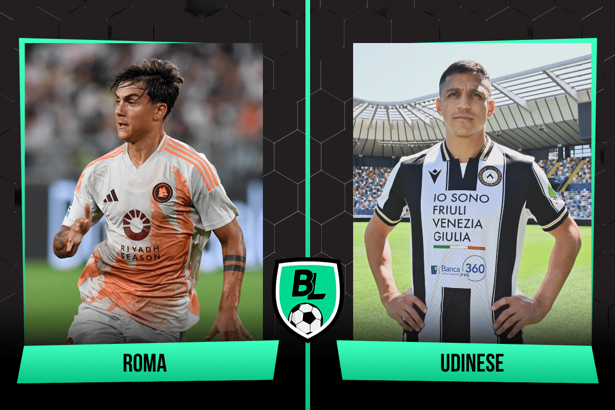 ¿Juega Alexis Sánchez? Alineaciones de Roma vs. Udinese: a qué hora juegan, dónde ver EN VIVO e historial del partido por la fecha 5 de la Serie A (22/9/24)