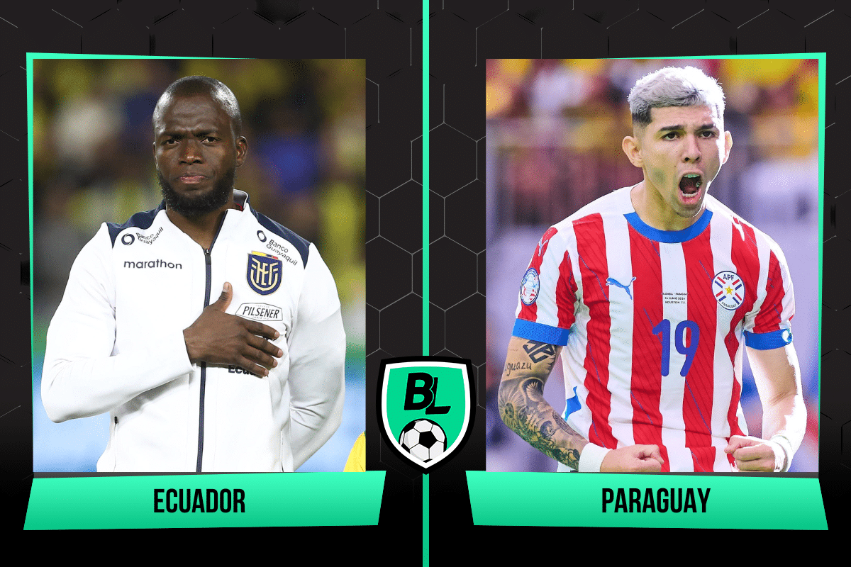 Alineaciones de Ecuador vs. Paraguay
