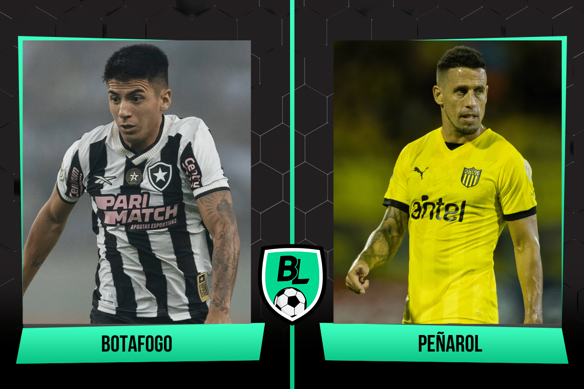 Alineaciones de Botafogo vs. Pe&ntilde;arol