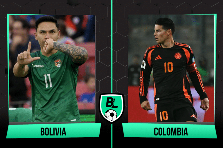 Alineaciones de Bolivia vs Colombia: a qu&eacute; hora juegan y d&oacute;nde ver EN VIVO y EN DIRECTO el partido por la fecha 9 de las Eliminatorias 2026 (10/10/24)