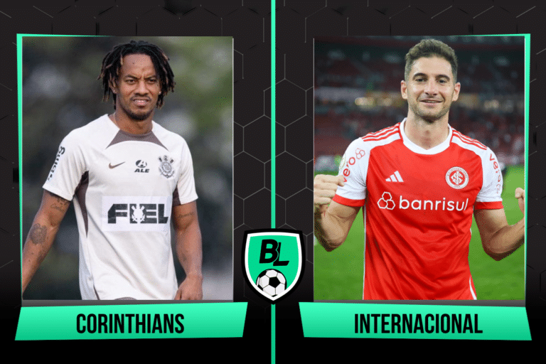 Alineaciones de Corinthians vs Internacional: a qué hora juegan y dónde ver EN VIVO el partido por la Jornada 29 del Brasileirao (5/10/24)