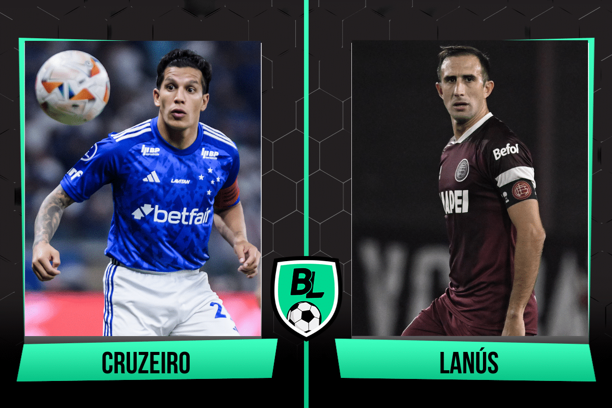 Alineaciones de Cruzeiro vs Lan&uacute;s