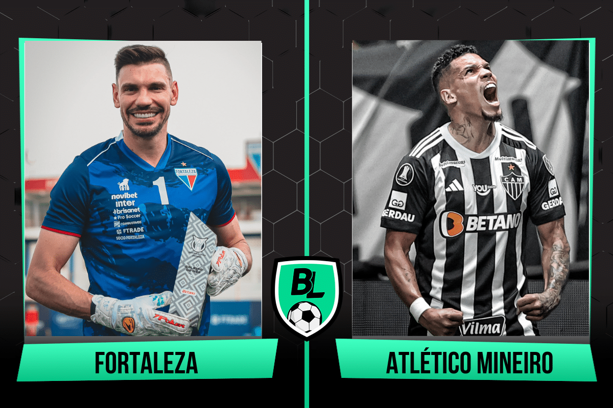 Alineaciones de Fortaleza vs Atlético Mineiro