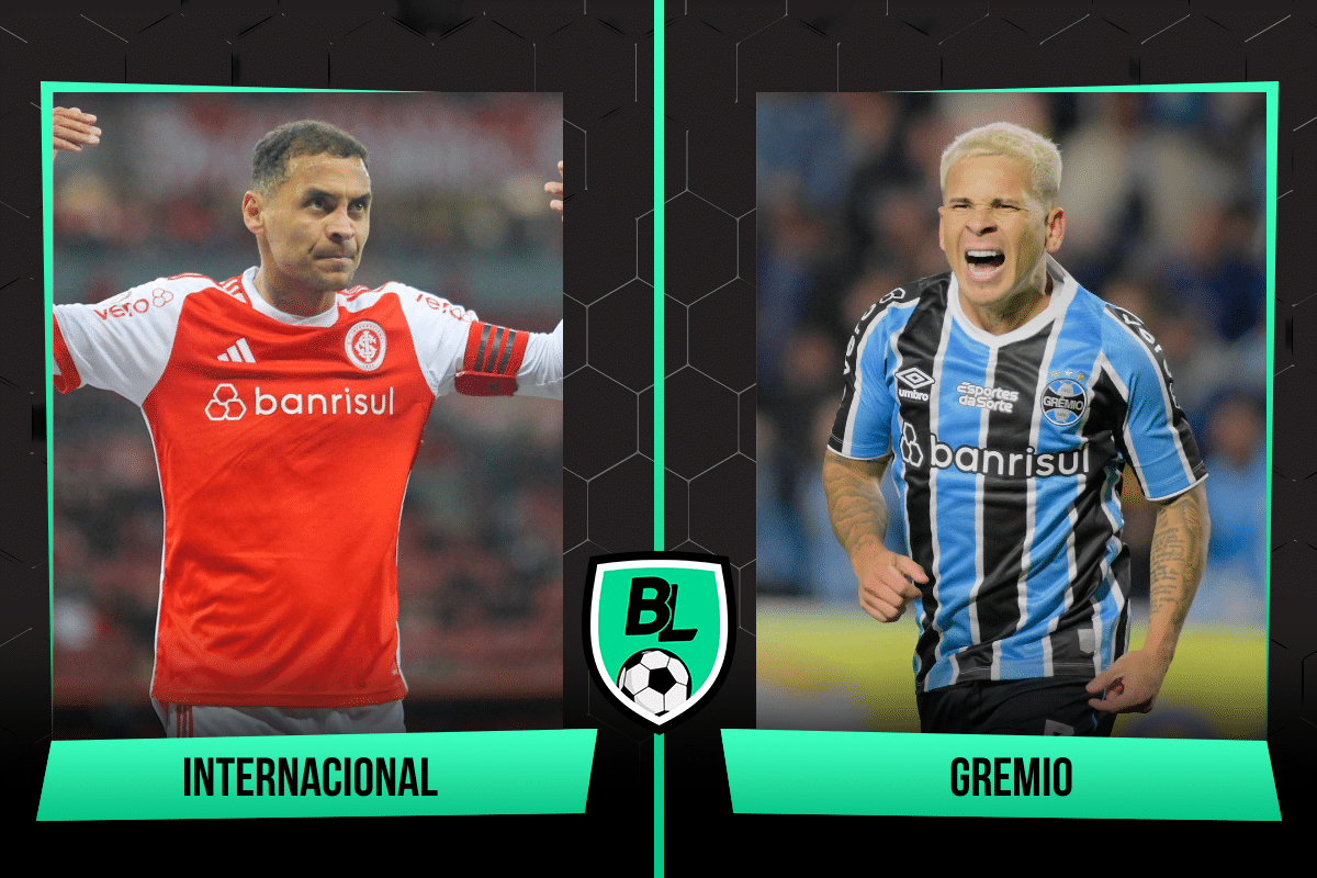 Alineaciones de Internacional vs. Gremio: a qué hora juegan y dónde ver EN VIVO el partido por la Jornada 30 del Brasileirao (19/10)