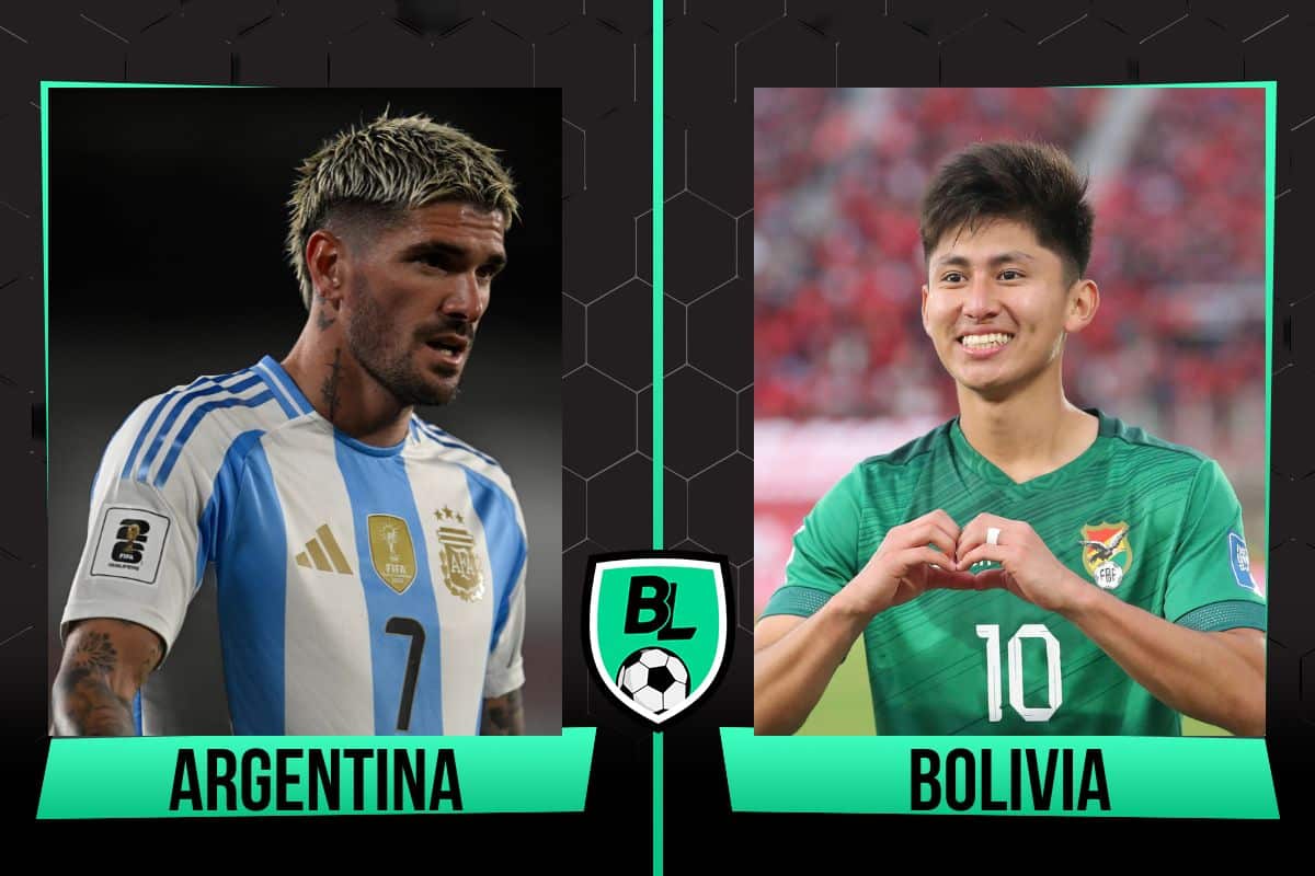 Alineaciones Argentina vs. Bolivia por las Eliminatorias Mundialistas del 2026
