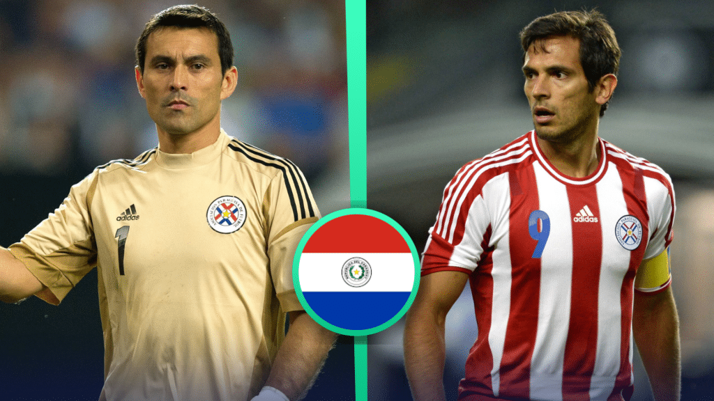 Los jugadores con más partidos de la Selección Paraguay