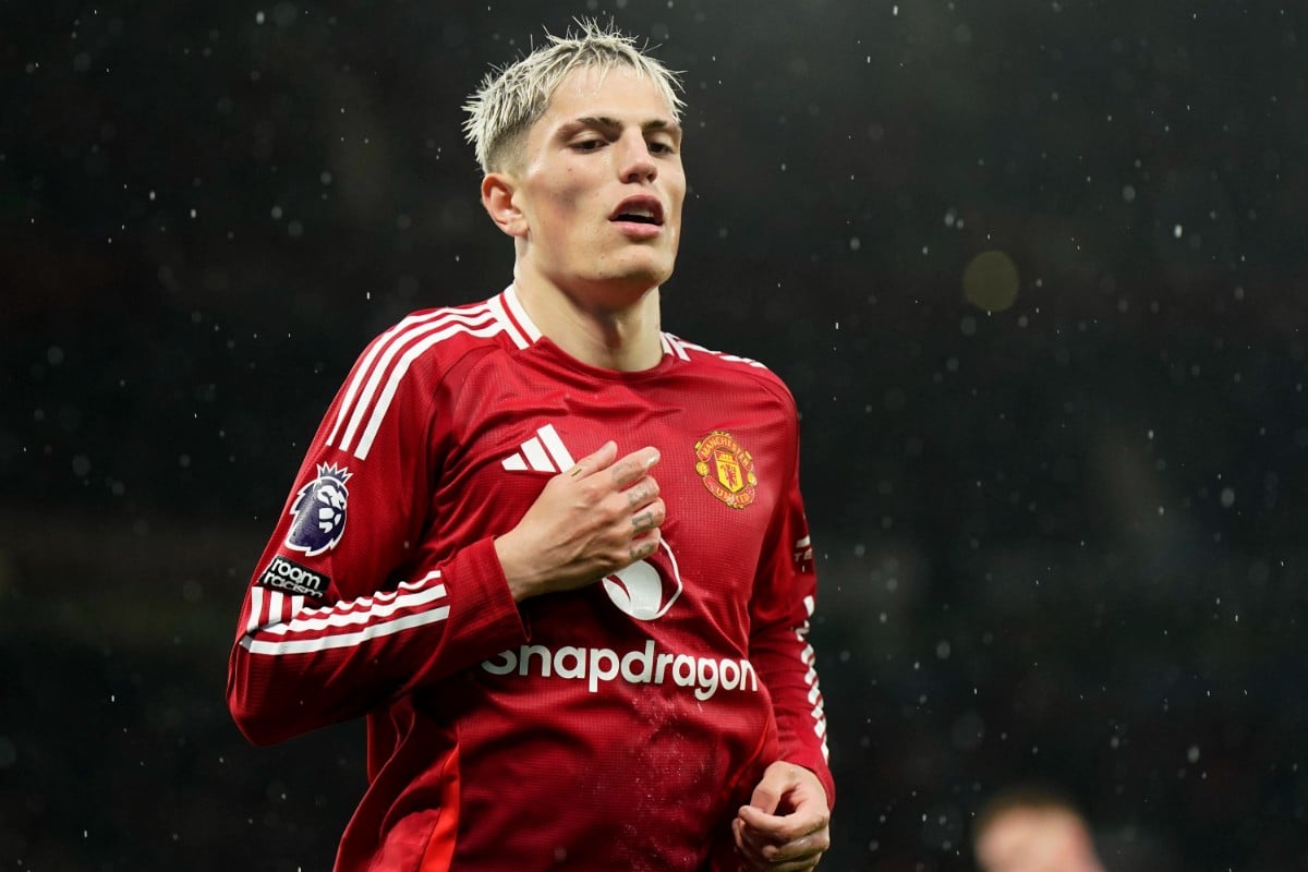 Alejandro Garnacho y sus goles en el Manchester United