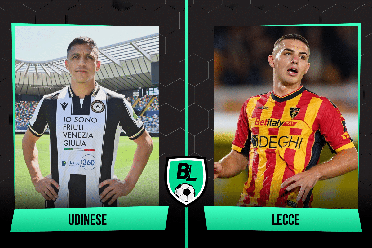 &iquest;Juega Alexis S&aacute;nchez? Alineaciones de Udinese vs. Lecce: a qu&eacute; hora juegan, d&oacute;nde ver EN VIVO e historial del partido por la fecha 7 de la Serie A (5/10/24)