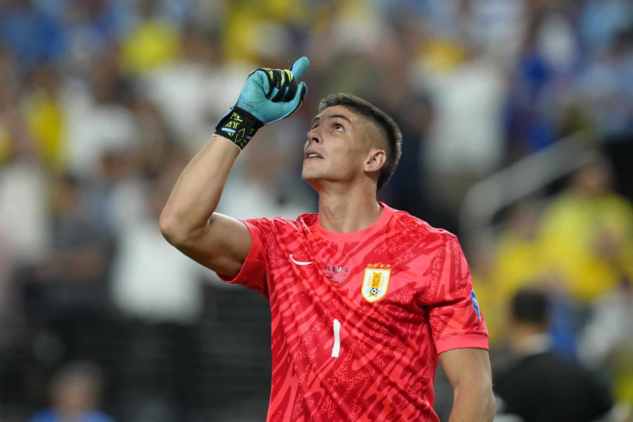 Los n&uacute;meros de Sergio Rochet en la Selecci&oacute;n Uruguay estad&iacute;sticas, partidos, goles recibidos y vallas invictas