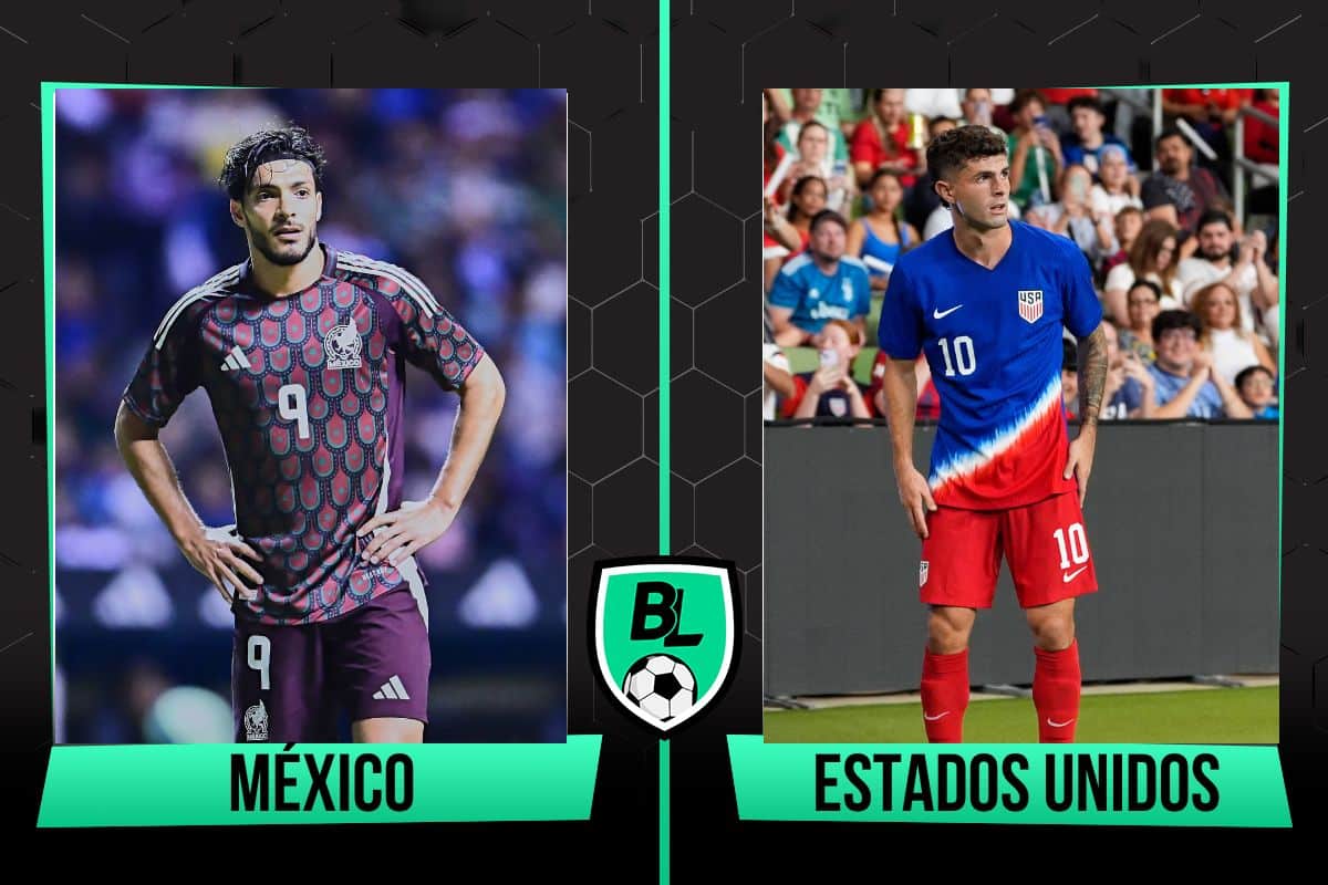Alineaciones M&eacute;xico vs. Estados Unidos
