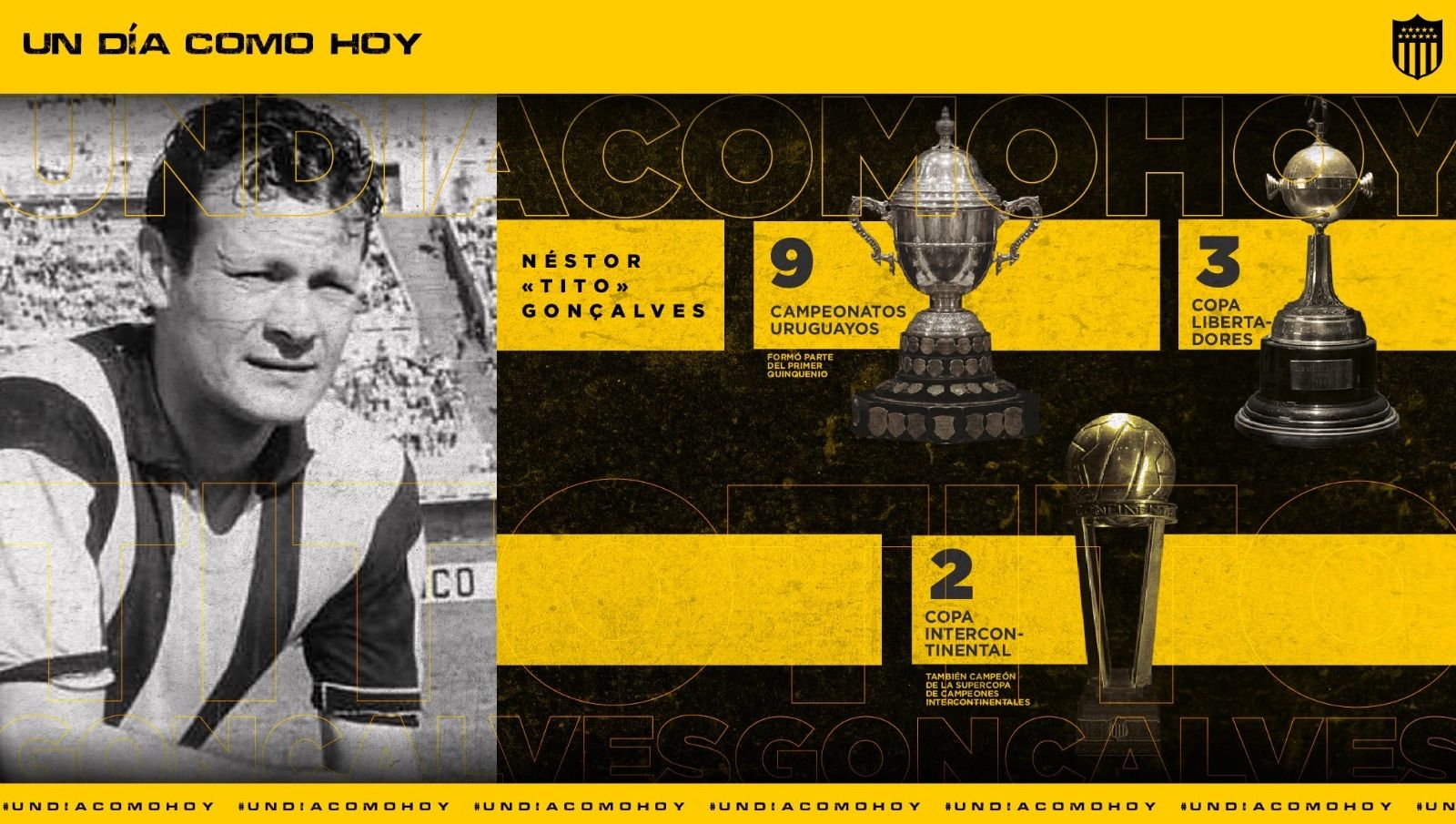 Los jugadores uruguayos con m&aacute;s t&iacute;tulos en la historia 