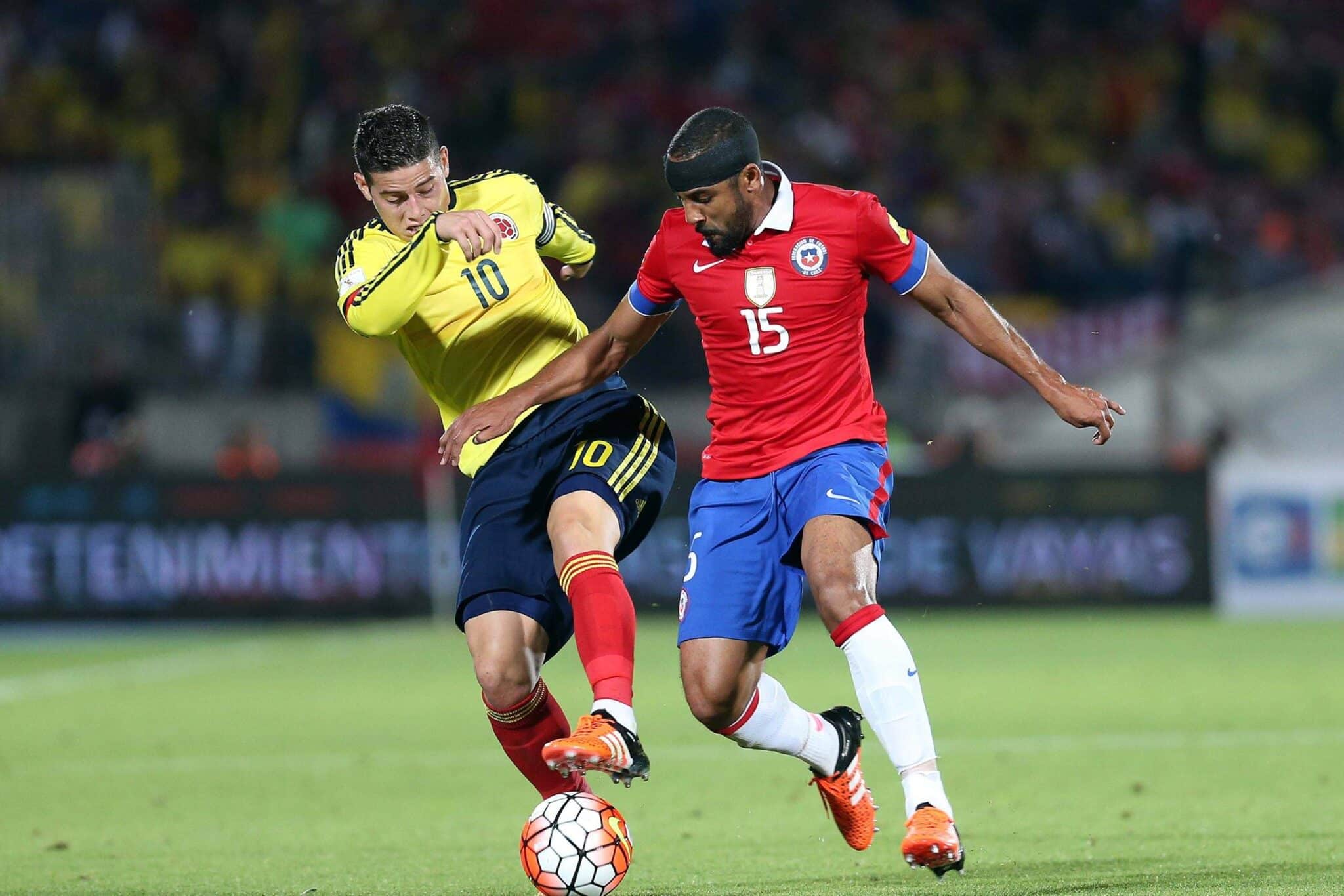 Colombia vs. Chile: historial y estad&iacute;sticas por Eliminatorias | Imago