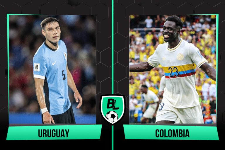 Uruguay vs Colombia: alineaciones confirmadas, convocados y horario por la Fecha 11 de las Eliminatorias 2026 (15/11/24)
