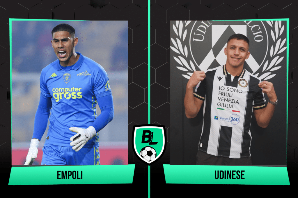 &iquest;Juega Alexis S&aacute;nchez? Alineaciones de Empoli vs Udinese