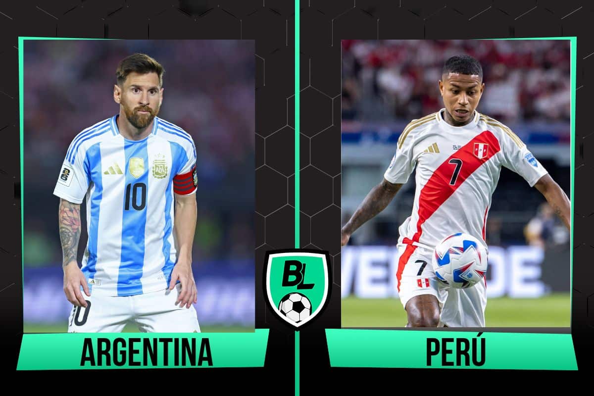 Formaciones del Argentina vs Per&uacute; rumbo al Mundial 2026