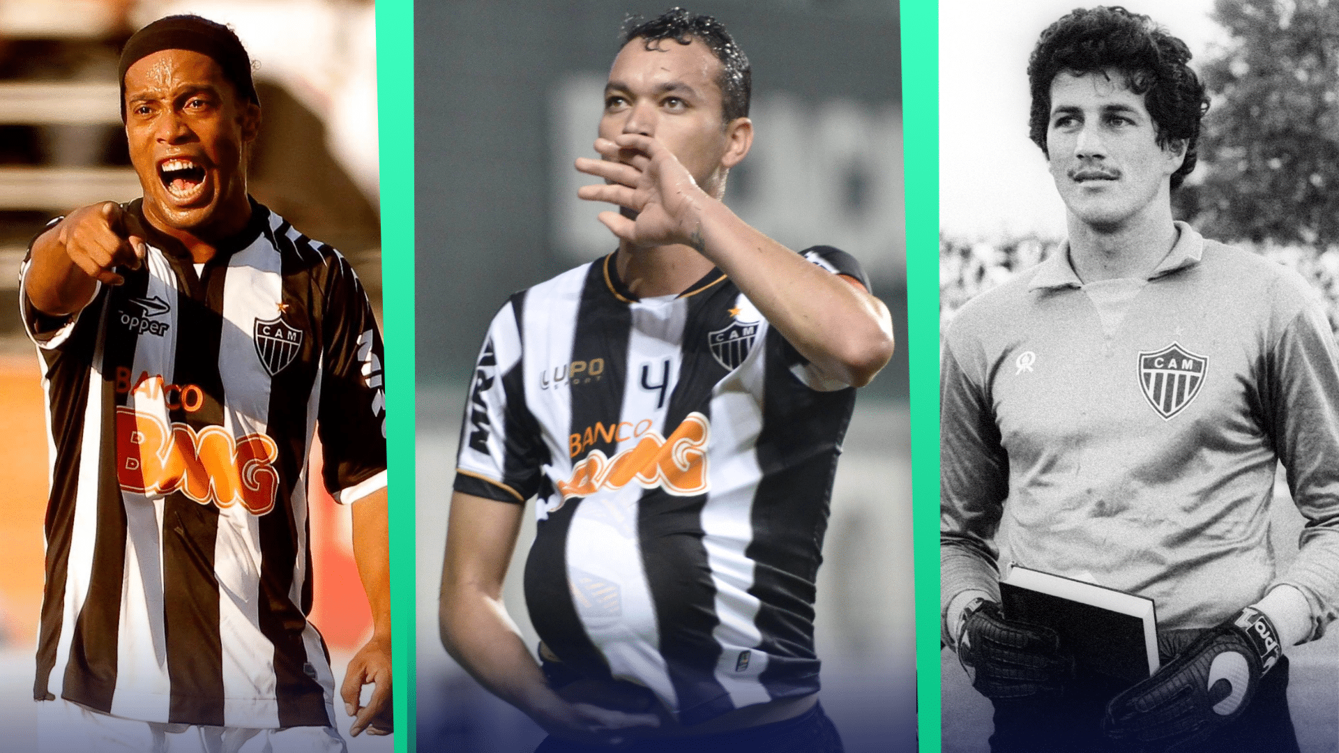Los jugadores con m&aacute;s t&iacute;tulos en Atl&eacute;tico Mineiro en la historia