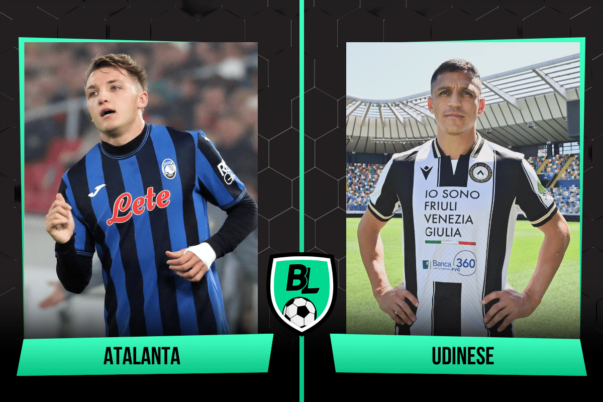 Juega Alexis S&aacute;nchez Alineaciones de Atalanta vs Udinese a qu&eacute; hora juegan, d&oacute;nde ver EN VIVO e historial del partido por la fecha 12 de la Serie A (101124)