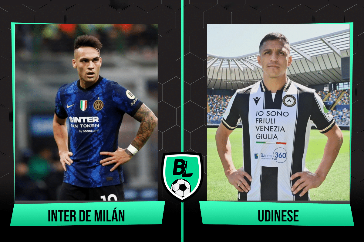 &iquest;Juega Alexis S&aacute;nchez? Alineaciones de Inter vs Udinese: a qu&eacute; hora juegan y d&oacute;nde ver el partido por los Octavos de Final de la Copa Italia (19/12/24)