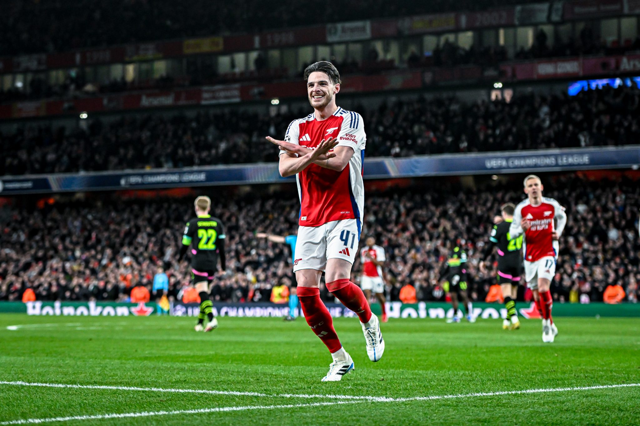 Arsenal 2-2 PSV Eindhoven: clasificación sin sobresaltos para los Gunners