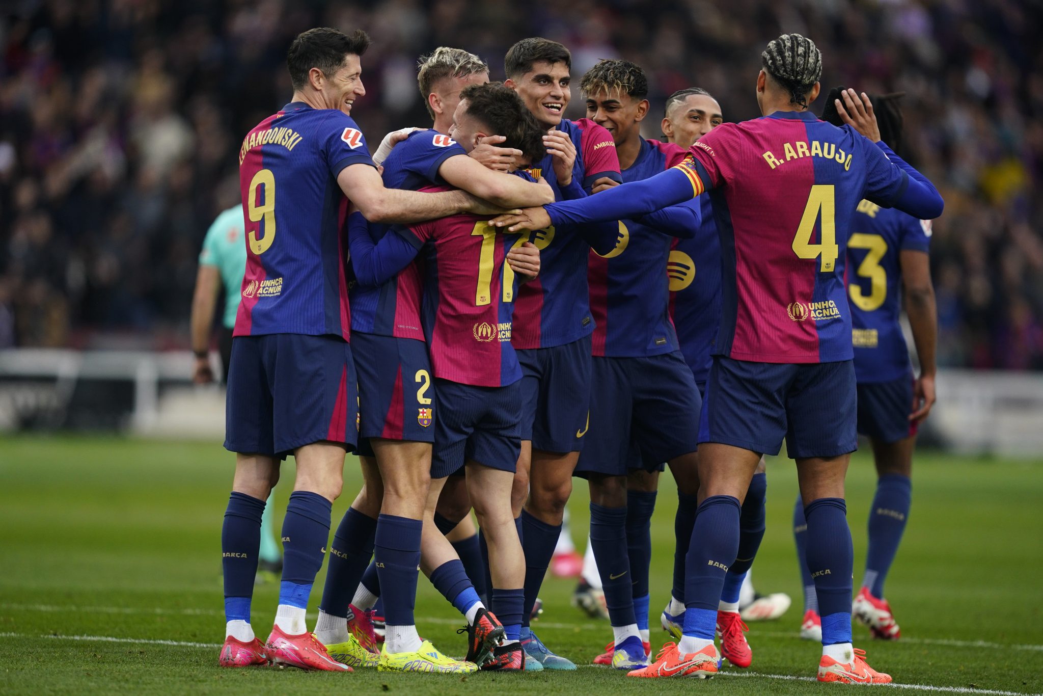 FC Barcelona-Real Sociedad. Partido de La Liga EA Sports.
