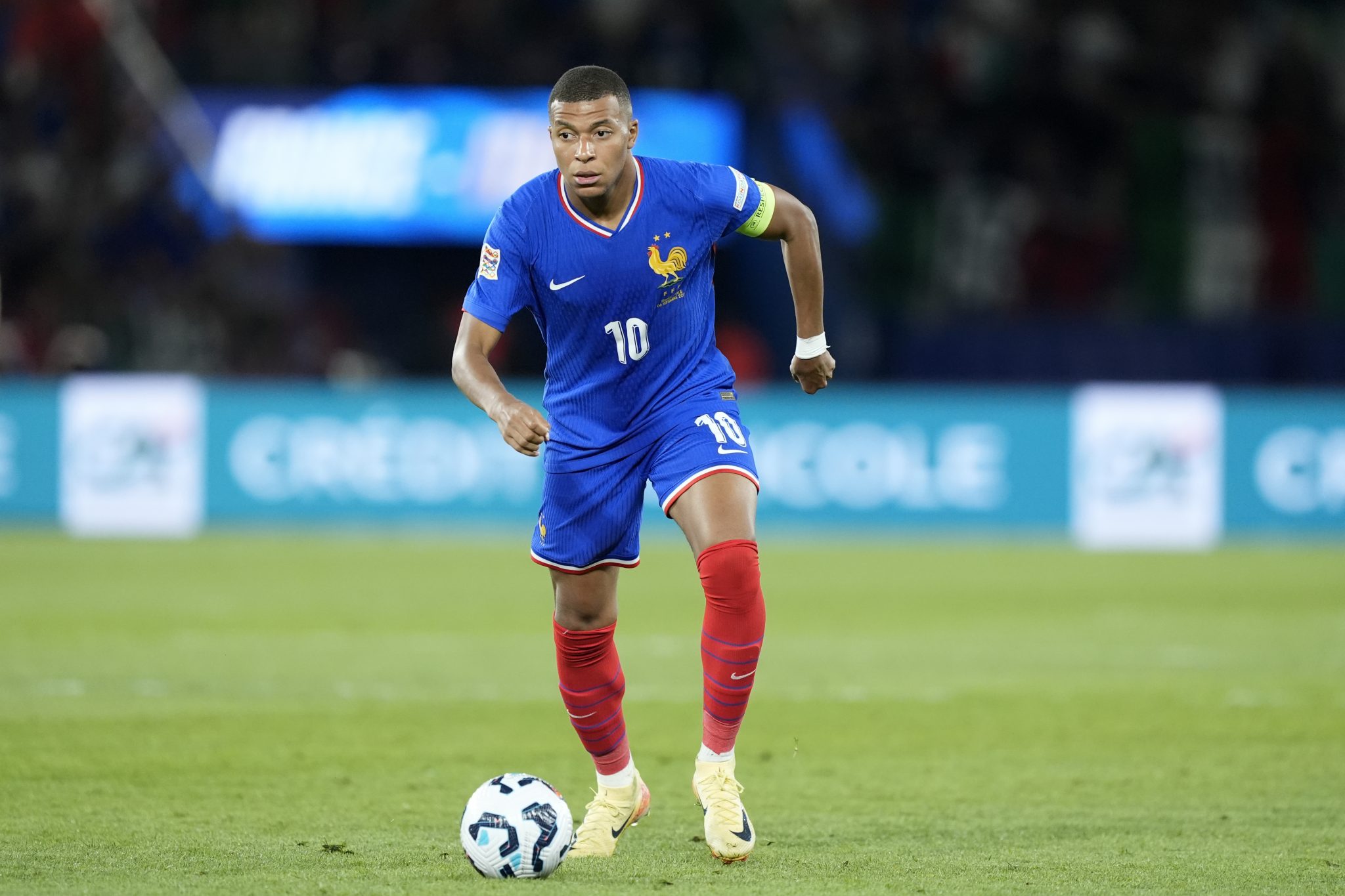 Kylian Mbappe France v Italy - UEFA Nations League 2024/2025