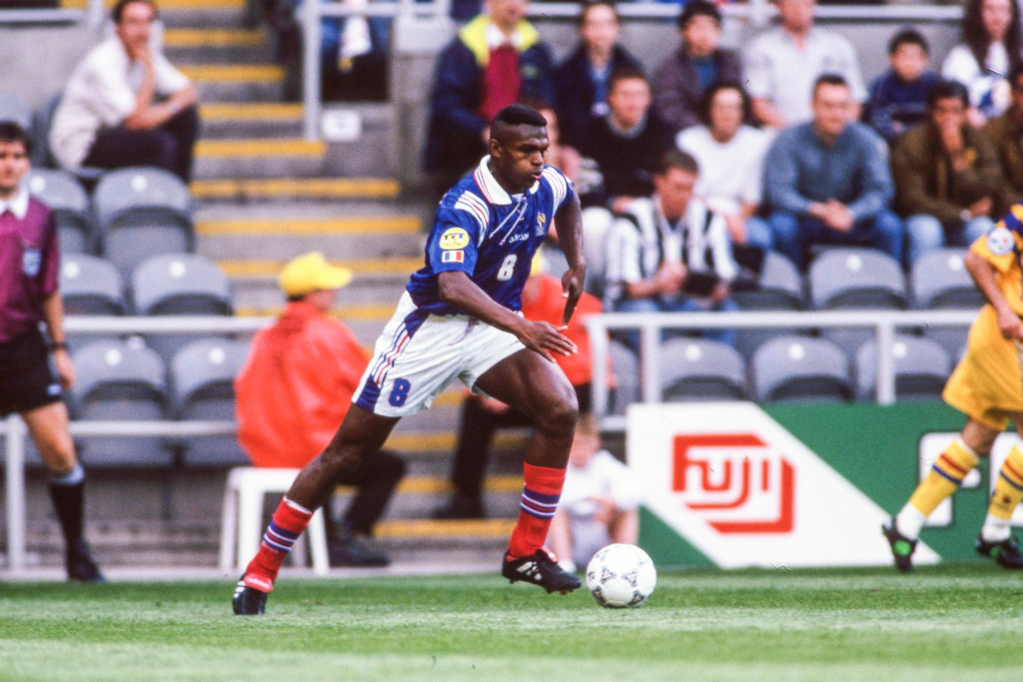 Marcel Desailly, Rumanía - Francia - Campeonato de Europa 1996