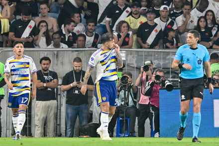 Leandro Paredes en el Vasco da Gama vs. Boca Juniors de la semifinal de la Copa Sudamericana 2026